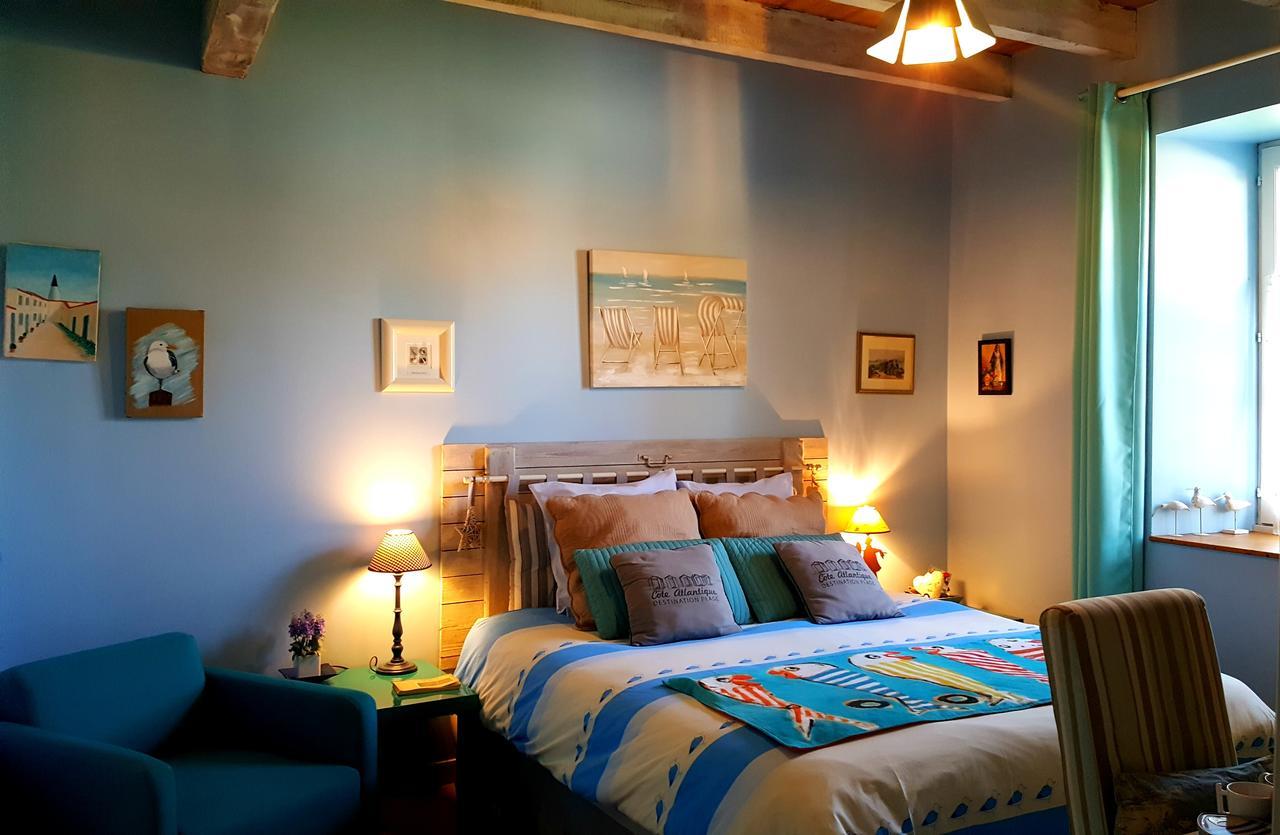 Vouhé Le Logis De La Poupeliere B&B 외부 사진